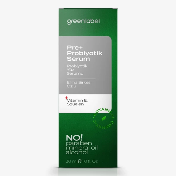 Greenlabel Pre+Probiyotik Anti Aging Yaşlanma Karşıtı Serum 30 ml ürün görseli 1