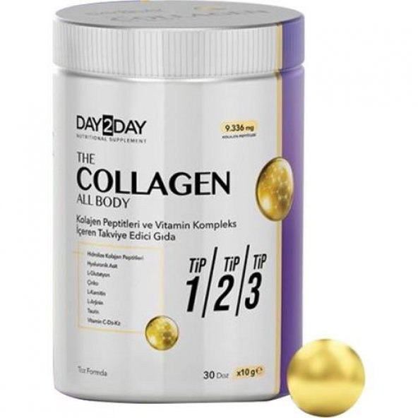 Day2Day The Collagen All Body Toz 300 gr 8697595876121 ürün görseli 1