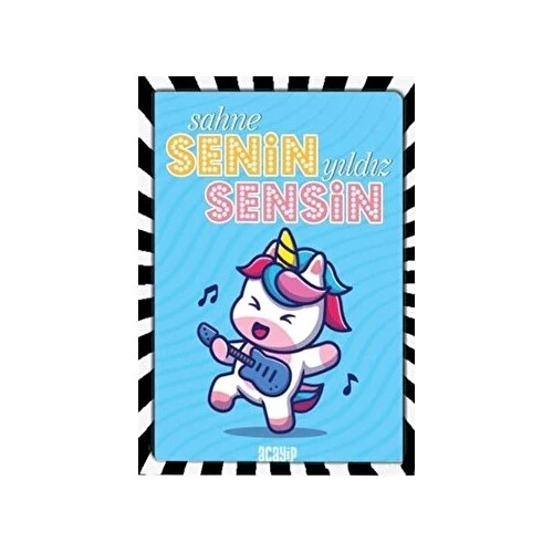Havalı Unicorn Defter - Havalı Defterler - Kolektif ürün görseli 1