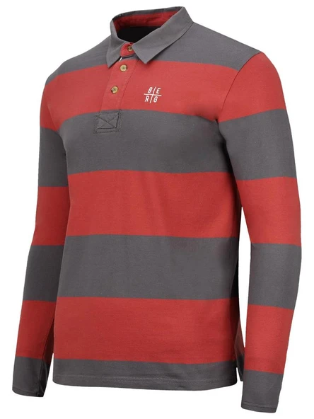 Berg Cherry Erkek T-Shirt-GRİ ürün görseli 1