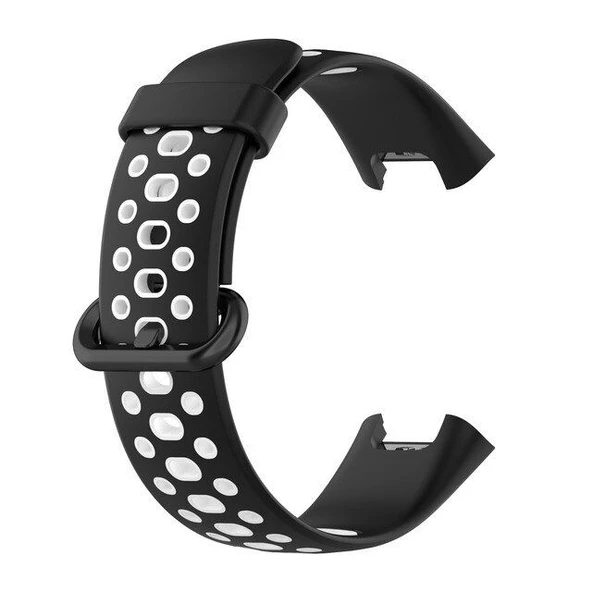 Gpack Xiaomi Redmi Watch 2 Lite Kordon Delikli Çift Renk Silikon ürün görseli 1