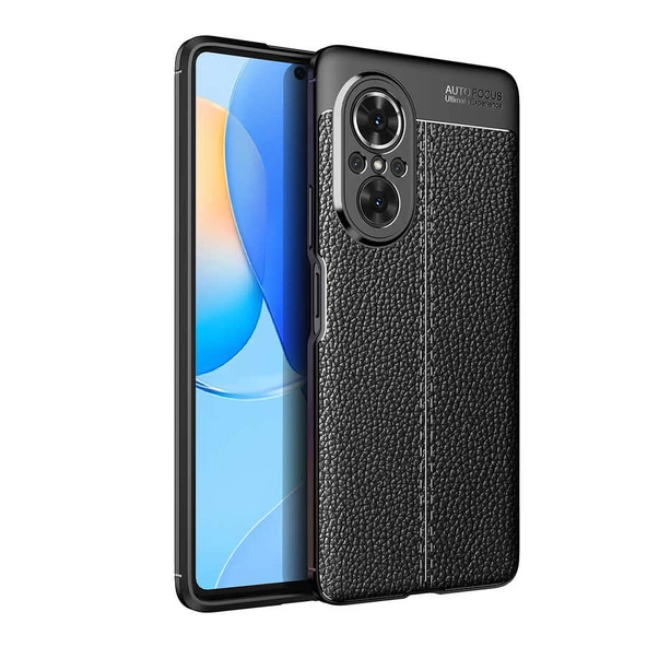 Gpack Huawei Nova 9 SE Kılıf Niss Silikon Deri Görünümlü Kamera KorumalıNano ürün görseli 1
