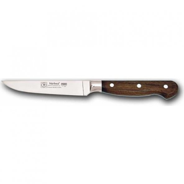 Sürbisa 61004-Ym Yöresel Mutfak Bıçağı Ahşap Sap 10 Cm (Pimli) ürün görseli 1