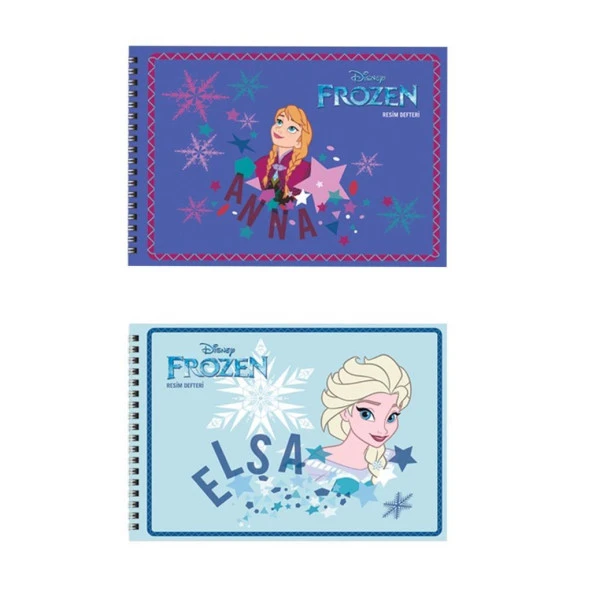 Frozen 17*25 15 Yp.Resim Defteri 2'li ürün görseli 1