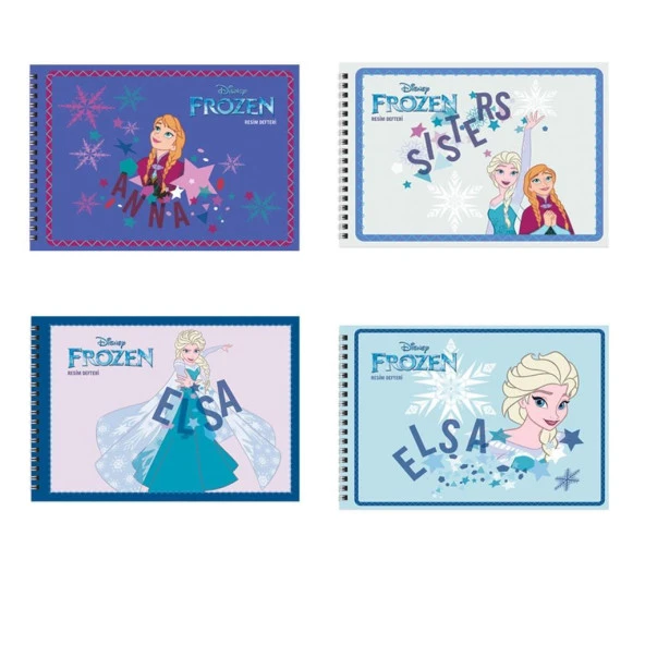 Frozen 17*25 15 Yp.Resim Defteri 4'lü ürün görseli 1