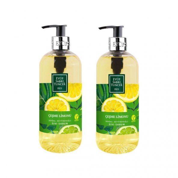 Eyüp Sabri Tuncer Sıvı Sabun Çeşme Limonu 500 Ml X 2 Adet ürün görseli 1