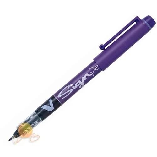Pilot V-signpen 2mm Keçe Uçlu Kalem Siyah ürün görseli 1