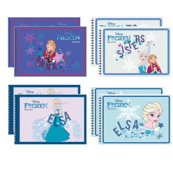 Frozen 17*25 15 Yp.Resim Defteri 8'li ürün görseli 1