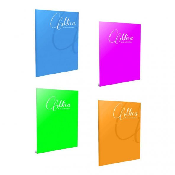 Gıpta Mica A4 60 Yp Kareli Pp Kap.Defter 4lü ürün görseli 1