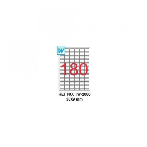 Tanex Tw-2060 Etiket Go (30 X 9 Mm) ürün görseli 1