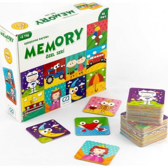 Ca Games 2li Yer Puzzle ve Memory Set (5079-5039) - Resim 3