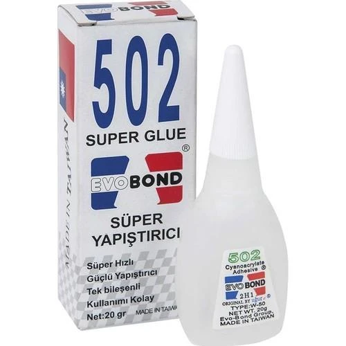Evobond 502 Yapıştırıcı 20 g 10 Adet ürün görseli 1