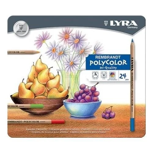 Lyra Rembrandt Polycolor Kuru Boya 24 Renk ürün görseli 1