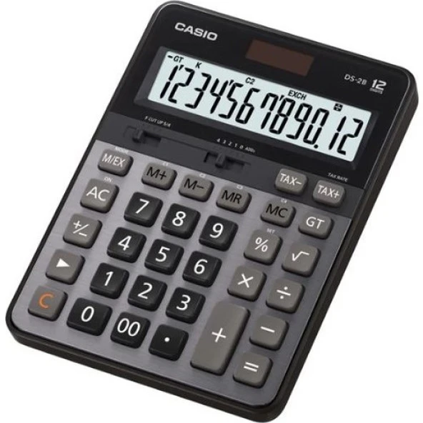 Casio Ds-2b 12 Hane Profesyonel Masaüstü Hesap Makinesi ürün görseli 1