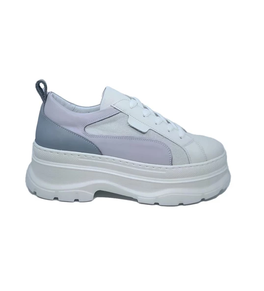 Janestt Kadın Hakiki Deri Sneakers 434-25168 ürün görseli 1