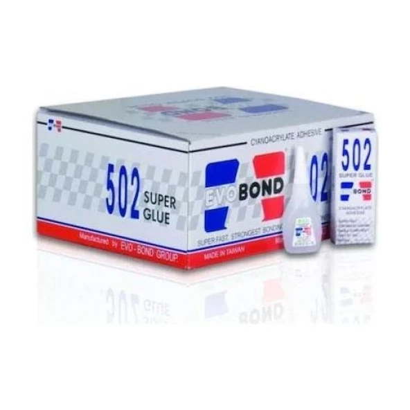 Evobond 502 Yapıştırıcı 20 g 50 Adet ürün görseli 1