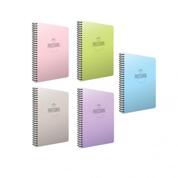 Gıpta Pastoral 120 Yp. A4 Spiralli Pp. Kapak Defter Kareli 4lü ürün görseli 1