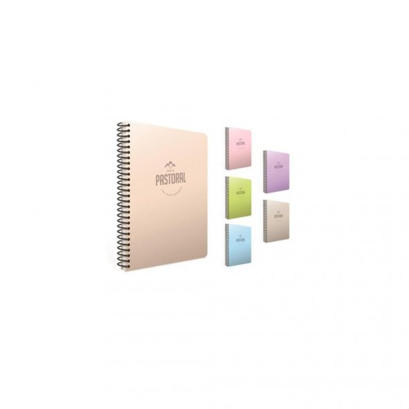 Gıpta Pastoral 120 Yp. A4 Spiralli Pp. Kapak Defter (3 Lü Paket) 3248 ürün görseli 1