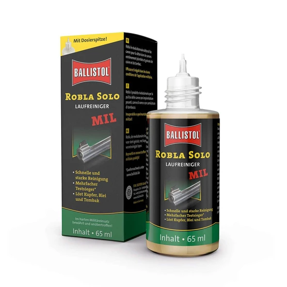 Ballistol Robla Solo Mıl Namlu Temizleyici 65Ml Sıvı ürün görseli 1