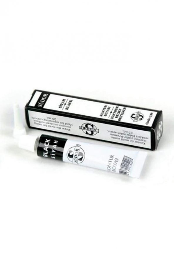 Südor Kontur Boyası Siyah 25 Ml Sd331 ürün görseli 1
