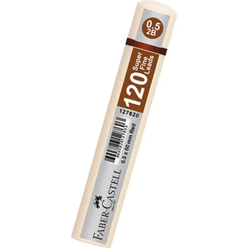 Faber-Castell Grip Min 0.5 2B 60MM 120'Lİ Tüp Beyaz ürün görseli 1