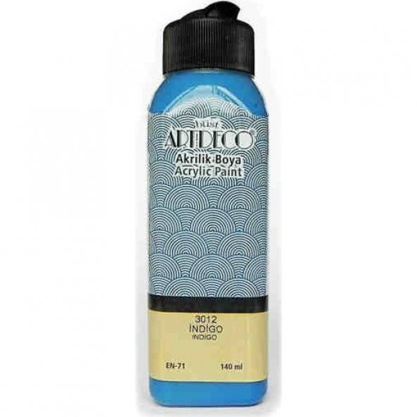 Artdeco Akrilik Boya 140 Ml İndigo ürün görseli 1