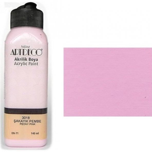 Artdeco Akrilik Boya 140 Ml Şakayık Pem.Y070R-3018 ürün görseli 1