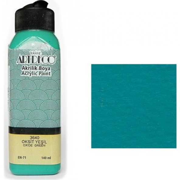 Artdeco Akrilik Boya 140 Ml Oksit Yeşil ürün görseli 1