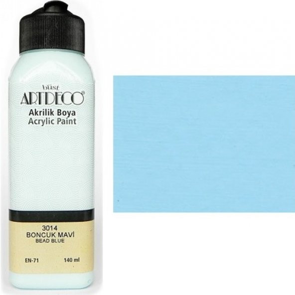 Artdeco Akrilik Boya 140 Ml Boncuk Mavi ürün görseli 1