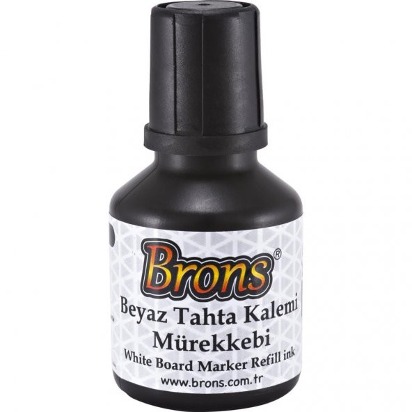 Brons Tahta Kalem Mürekkebi Siyah 30 Cc - Br-350 ürün görseli 1