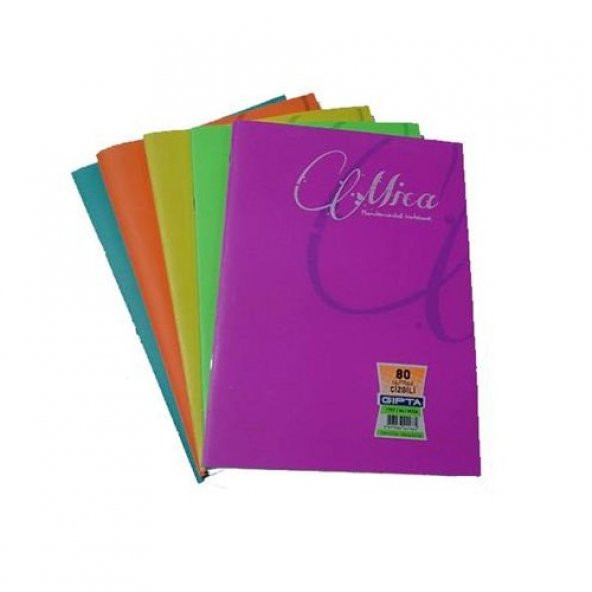 Gıpta Mica A4 60 Yp Kareli Pp Kap.Defter 1705 ürün görseli 1