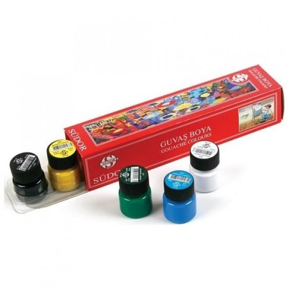 Südor Guaj Boya Set 6X15 Ml Sd521 ürün görseli 1