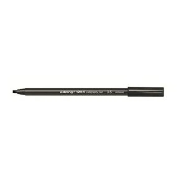Edding 1255 Kaligrafi Kalemi 3.5 Mm Siyah ürün görseli 1