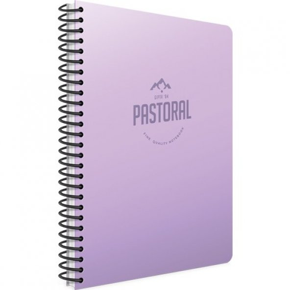 Gıpta Pastoral 17X24 Spiralli Plastik Kapak Defter 60 Yaprak Kareli ürün görseli 1