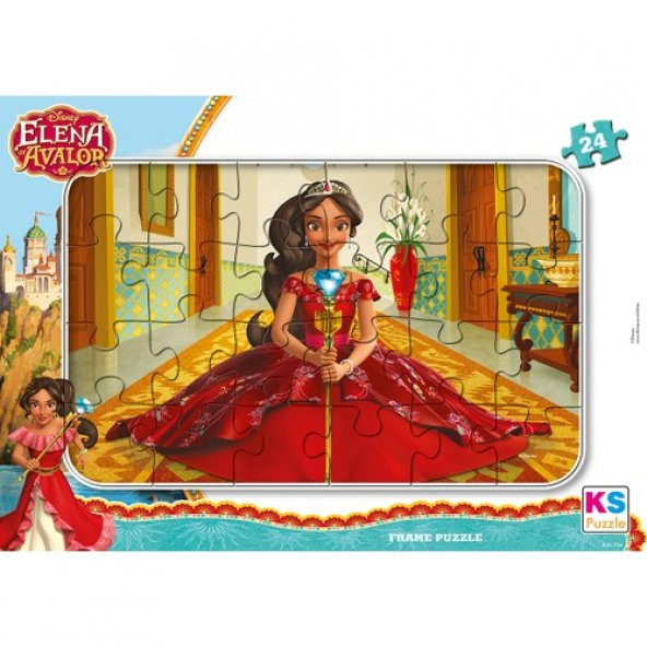 KS Games Elenaframe Puzzle 24 Parça - Resim 2