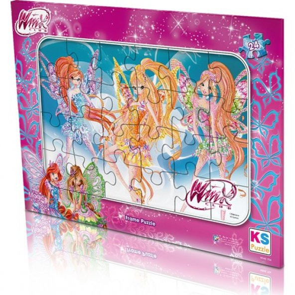 KS Games Winx Frame Puzzle 24 ürün görseli 1