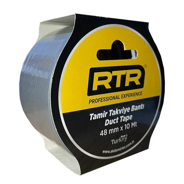 RTR Tamir Takviye Bandı Gri 48x10 Metre RCN191 ürün görseli 1