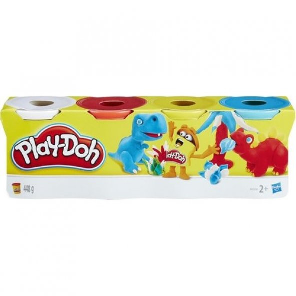 Play-Doh Hasbro Oyun Hamuru 4 Lü (Prm)448Gr B5517 ürün görseli 1