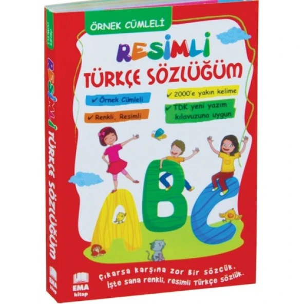 Renkli Resimli Türkçe Sözlüğüm Tdk Uyumlu (Örnek Cümleli) ürün görseli 1