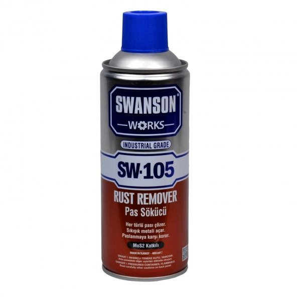 Swanson Sw- 105 Pas Sökücü Sprey 250 Ml - Pas Çözücü Sprey ürün görseli 1