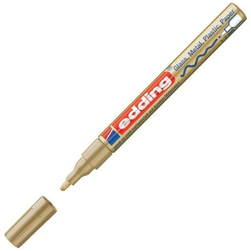 Edding 750 Paint Markör Kalem - Altın ürün görseli 1