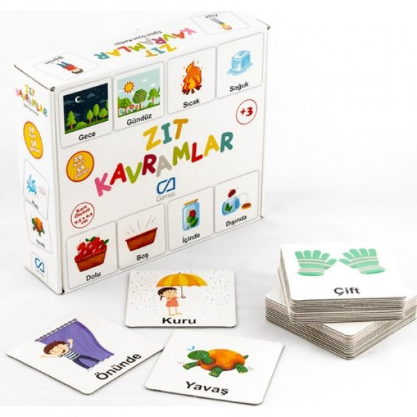 Ca Games Eğitici Zıt Kavramlar ürün görseli 1