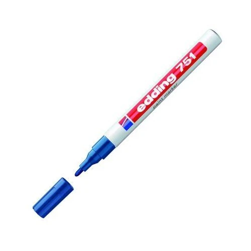 Edding 751-03 Mavi Marker Kalemleri ürün görseli 1