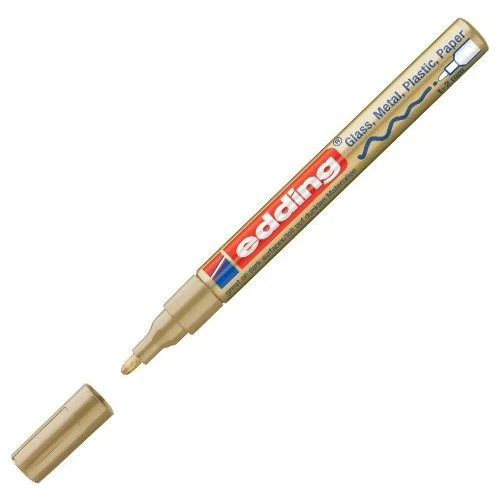 Edding 751 Paint Markör Kalem Renk - Sarı - Resim 2