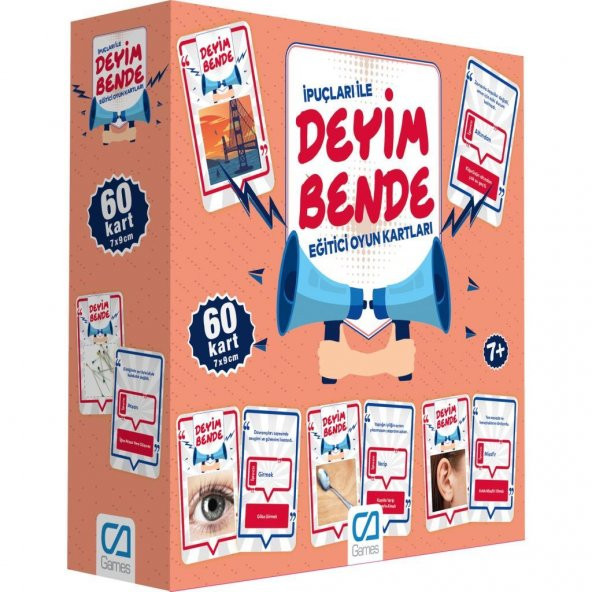 Ca Games CA.5105 Deyim Bende - Eğitici Oyun Kartları ürün görseli 1