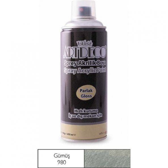 Artdeco Sprey Boya 400 ml Gümüş Y-400-980 ürün görseli 1