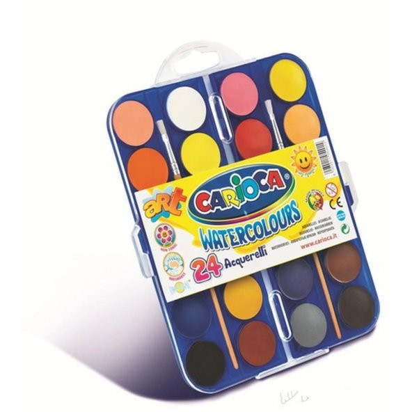Carioca Sulu Boya 24Lü (30mm) ürün görseli 1