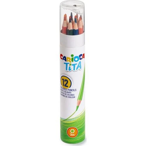 Carioca Tita Kuru Boya Kalemi 12'li (Tüpte) ürün görseli 1