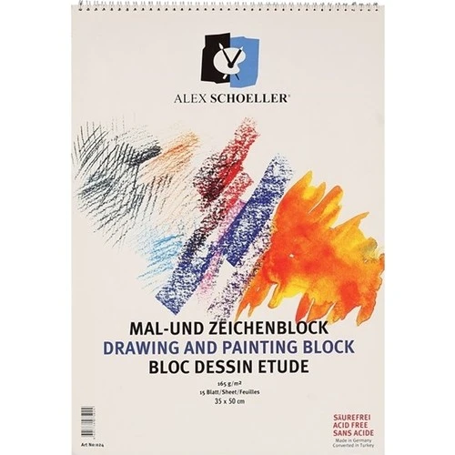 Alex Schoeller Resim Defteri 35 X 50 Spr. 165 Gr 15 Yp. ürün görseli 1