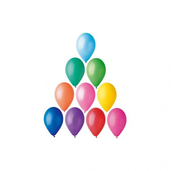 Gemar G90 Balon 100LÜ Karışık Renk - Resim 2